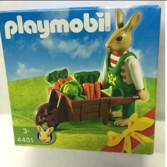 Vintage Playmobil Sets Rabbits Hedgehogs BlueBirds RARE L👀K 🐇🐦🐾 3 Sets - Picture 9 of 12